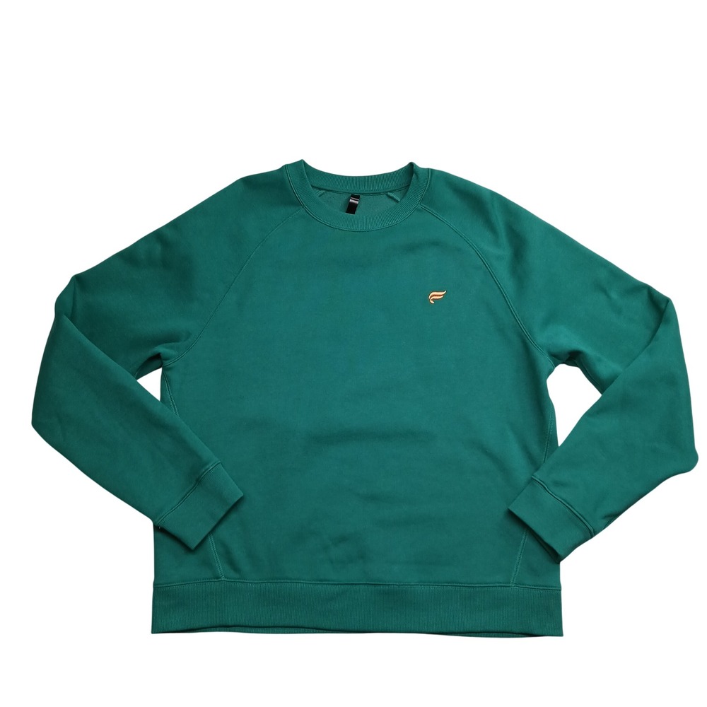 Fabletics Mens Fairway Green The Go To Crew‎ Sweatshirt Size Large
